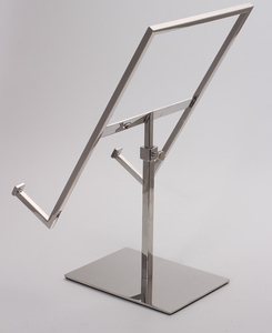 कपड़े की दुकान काउंटरटॉप डिस्प्ले रैक स्टेनलेस स्टील व्यवसाय पुरुषों की शर्ट प्रदर्शन धारक - Product Image 5