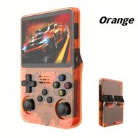 Console de jeu portable R36S 2025, écran IPS de 3,5 pouces, système Linux open source, lecteur de jeux vidéo 64 Go, compatible rétro