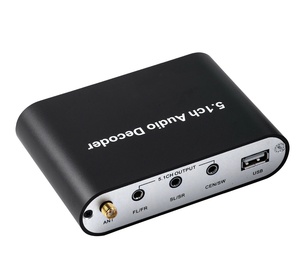 Tarjeta Decodificadora de Audio Dolby Atmos 5.1 con Reproductor USB, Entrada Óptica Coaxial y HDMI ARC para Sistema de Sonido de Cine en Casa - Product Image 1