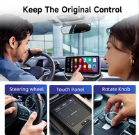 Multimédia Make Colorful Logo Carplay Car Wireless Radio Music the Original Car Sound Quality Ai Box pour Apple