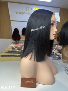 Perruque Bob Lisse de 12 Pouces en Cheveux Humains Vietnamiens 2026, Lace Front HD Transparente Naturelle 13x6, Prix d'Usine, Vente en Gros - Product Image 6