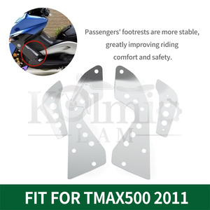 Pedal delantero y trasero para reposapiés de motocicleta, apto para YAMAHA TMAX500 2008 - <span class=keywords><strong>2011</strong></span> <span class=keywords><strong>TMAX</strong></span> <span class=keywords><strong>500</strong></span> XP500 - Product Image 3