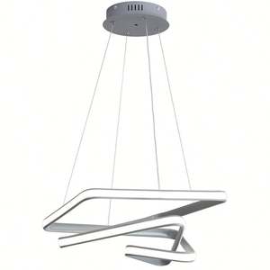 Nouveau design de plafond annulaire décoratif pour salon et maison lustre et suspension à led modernes et luxueux - Product Image 1