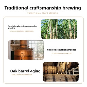 Rum Dorado de 700 ml con 40% de Alcohol, Fabricante de Rum de Alta Calidad de Añejamiento Medio para Distribuidores Globales de Exportación - Product Image 3