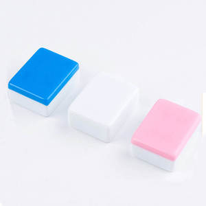 Traditional American Melamine Mahjong Set Complete Tiles Portable Game Kit for Family Party Indoor <b>Entertainment</b> - Product Image 5