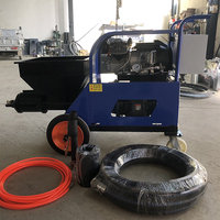 Machine à pulvériser du mortier modèle 311, directement de l'usine, 380V/220V, pulvérisateur de ciment multifonction, boîte de vitesses, utilisation en construction, trémie de 50L