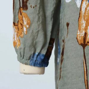 <span class=keywords><strong>M</strong></span>-5XL穆斯林服装大号女式长袖时尚宽松休闲碎花长裙 - Product Image 4