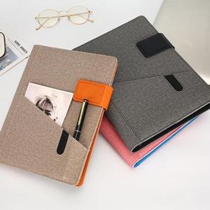 Exquisito Cuaderno de Cuero PU Tamaño A5, Diario Personalizado, Planificador, Papelería Multifuncional, Multicolor, Hojas Sueltas, Cierre Magnético - Product Image 4
