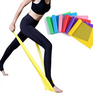 Latex Resistance Band Medium Elastic Pull Strap for Fitness Yoga Pilates Stretch Training Adults <b>Polybag</b> Packing - Product Image 1