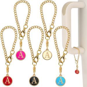 Accesorios de dijes de letras para vasos con mango 5 colores Nombre inicial ID Juego de decoración de mango personalizado para Vasos - Product Image 1