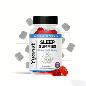 High quality OEM ODM Adult Dosage Natural Sleep Aid Supplement Essential Sleep <b>Vitamin</b> magnesium <b>gummies</b> - Product Image 1
