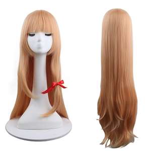 Perruque de Costume classique <span class=keywords><strong>petit</strong></span> <span class=keywords><strong>chaperon</strong></span> rouge avec panier pour filles perruque de Cosplay synthétique de fête d'halloween - Product Image 1