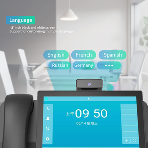 Téléphone intelligent DLNA, téléphone IP <span class=keywords><strong>VOIP</strong></span>, visioconférence sans fil, téléphone réseau de bureau, hôtel, bureau, hôpital, réunion d'affaires - Product Image 3