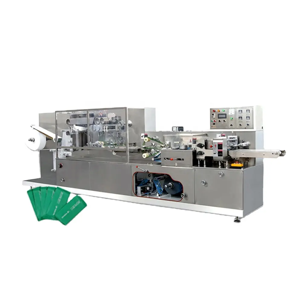 High Speed Automatic Single Wet Tissue Wipes Packaging Machine Wet Wipes Making Machine