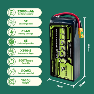 Customizable PFV <b>Drone</b> <b>Battery</b> 3.7V-3.95V 16000mAh-84000mAh High Density Power Pack for Industrial UAV <b>Drone</b> <b>Battery</b> - Product Image 3