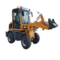 4x4 Frontlader mit Changchai-Motor ZL08 Mini-Radlader Kleiner Frontlader Hoflader Verkaufsschlager in Deutschland