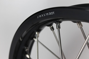 Roue arrière ENDURO complète <span class=keywords><strong>YZF</strong></span> <span class=keywords><strong>250</strong></span> <span class=keywords><strong>YZF</strong></span> 450 <span class=keywords><strong>2009</strong></span>-2023 18-2.15 - Product Image 6