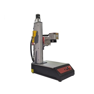 เครื่องเลเซอร์ไฟเบอร์แบบตั้งโต๊ะ รุ่นใหม่ 5 วัตต์ ระบายความร้อนด้วยอากาศ ผลิตภาพงานได้สูง รองรับไฟล์ DXF สำหรับแก้ว ถ้วยรางวัล ขวดน้ำหอม พลาสติก โลหะ และอาหาร - Product Image 2