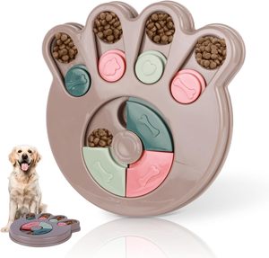Jouets interactifs pour chiens pour augmenter l'IQ, jouets de puzzle pour chiens, jouets d'entraînement à la consommation lente, jouet d'alimentation lente pour chiens - Product Image 1