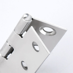 Stainless Steel <b>Hinge</b> 4 Hole 180 Degree Opening For Cabinet <b>Door</b> <b>Window</b> Minimalist Design - Product Image 3