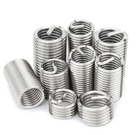 YPH 304 Stainless Steel Wire Thread Inserts, Coiled Helical Screw Thread Repair Inserts for Metal & Industrial Fastening