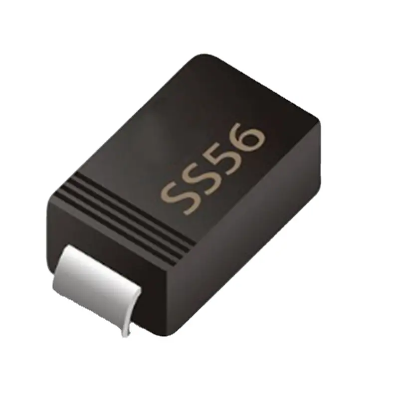 Ss56 do-241ac pacote schottky diodo 60v 5a transistores componentes eletrônicos