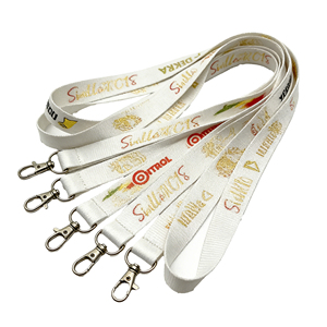 Badge pour <span class=keywords><strong>téléphone</strong></span> portable en Polyester, 5 pièces, <span class=keywords><strong>lanière</strong></span> pour porte-clé avec Logo personnalisé, vente en gros - Product Image 4