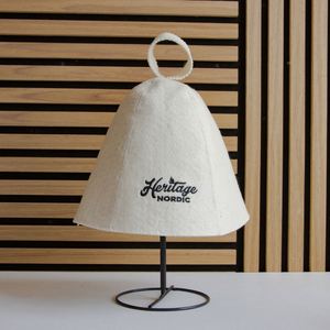 Seau de chapeau de sauna de logo de bricolage fait sur commande drôle femelle pour le sauna - Product Image 5