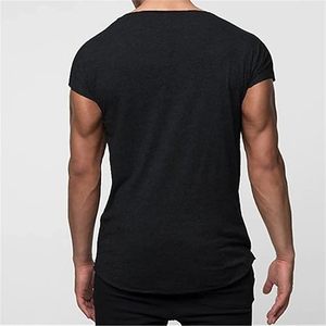 Erkek giyim toptan sıkış<span class=keywords><strong>t</strong></span>ırma üstleri Tee gömlek özel Logo kısa kollu erkekler <span class=keywords><strong>T</strong></span>-<span class=keywords><strong>shirt</strong></span> kas Fit Tshirt boş spor eğitimi - Product Image 2