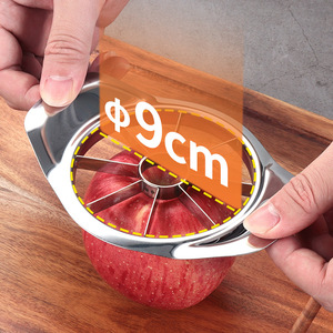 Home and Kitchen <b>Fruit</b> <b>Tool</b> Stainless Steel Apple Corer Slicer Cutter <b>Fruit</b> Slicer - Product Image 3