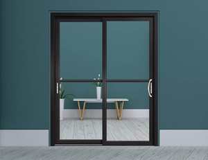 Porte coulissante en aluminium de haute qualité au design moderne pour <span class=keywords><strong>cuisine</strong></span> et salon, en alliage d'aluminium, manuelle - Product Image 4