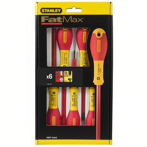Jeu de tournevis isolés Stanley FatMax 6 pièces testé 1000V - Product Image 2