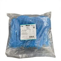 Attaches de câbles automobiles en stock, attaches de câbles ETFE PLT2S PLT2S-C702Y 100/200/300mm, attaches de câbles industrielles résistantes à la chaleur