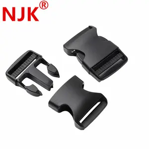 Wholesale Plastic Side Quick Release Buckle For Backpack Custom Logo 25MM 38MM Heavy Duty Adjustable Plastic Buckles For Bag