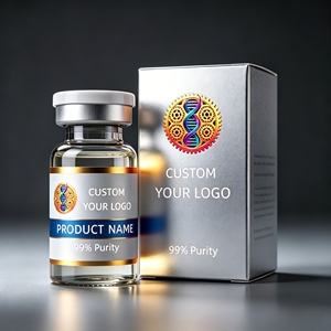 Custom Size Boxes &amp; Stickers for 2ml 3ml 10ml Small Vials, Peptide <strong>and</strong> Cosmetic Essential Oil Packaging - Product Image 5