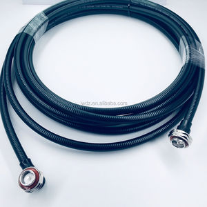 Rf konektörü N tipi erkek kare 4.3/10 Mini Din düz kelepçeler için 1/2 "Superflex telekom ağ besleyici bağlantı kablosu - Product Image 6
