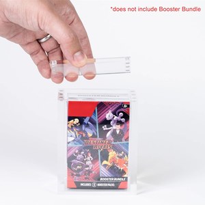 Boîte de protection transparente ultra-épaisse en acrylique pour cartes Pokémon 151, version américaine, lot spécial booster - Product Image 4