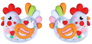 Nuevas Cuentas de Silicona 3D de Pascua, Cuentas Sueltas con Forma de Conejito y Huevo, Accesorio para Hacer Cadenas de Teléfono, Pulseras, Collares, Bolígrafos y Cordones - Product Image 5