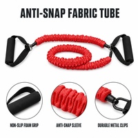Corda elastica per allenamento fitness all'ingrosso, set yoga indoor, corda di resistenza multifunzionale per allenamento