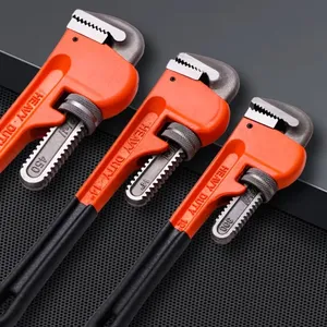 Clé à tuyau réglable robuste, <span class=keywords><strong>outil</strong></span> de plomberie universel pour <span class=keywords><strong>robinet</strong></span>, tube, <span class=keywords><strong>serrage</strong></span>, clé à molette, plombier - Product Image 1
