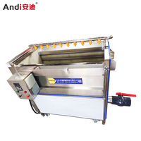 Laveuse de canne à sucre en acier inoxydable / Machine automatique de nettoyage et de pelage de canne à sucre pour usine de jus