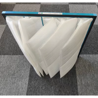 Nouveaux fournisseurs de médias filtrants pour sacs à air AP-HYDRO, efficacité G4-F9, matériau PU, porosité 0,5 micron, 3400 CFM pour environnement humide
