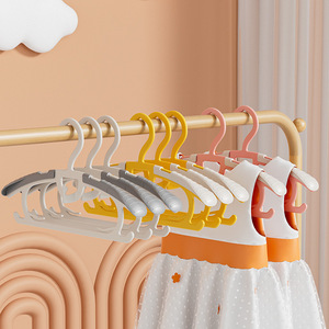 Children's <b>Clothes</b> Hanger Non Slip Extendable Wide Shoulder Traceless <b>Storage</b> Hanger For Baby Infant Clothing Organizer - Product Image 1