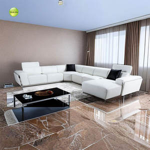 2024 cuero genuino seccional Negro <span class=keywords><strong>donde</strong></span> <span class=keywords><strong>comprar</strong></span> traje de salón conjunto de sofá grande sofá ajustable - Product Image 6