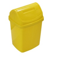 Poubelle ronde en plastique de bureau et de ménage, poubelle à pédale, seau à déchets, moule d'injection