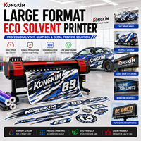 Solution d'impression de graphiques pour véhicules et autocollants de logo professionnels – Traceur de découpe vinyle grand format 1,8 m 3,2 m pour imprimante éco-solvant