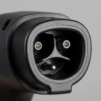 Adaptateur CA NACS vers J1772 pour VE, 80A 250V, chargeur rapide de niveau 2, convertisseur IP65 anti-poussière avec protection contre la surchauffe, certifié UL CE