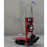 Chariot élévateur électrique pliable pour bagages, chariot à griffes pour monter les escaliers, pour le transport de marchandises lourdes, plateforme de stockage OEM
