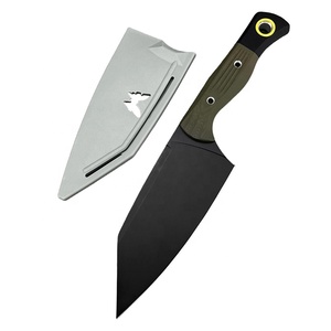 Cuchillo de Cocina Profesional Multifuncional para Camping BM 4010bk-1 con Funda, Hoja CPM-154, Mango de Fibra G10, Personalizable OEM - Product Image 1