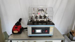 ASTM D4157 ASTM D3597 ISO 12402 Textil- und Leder-Oszillations-Wyzenbeek-Abriebprüfgerät - Product Image 6